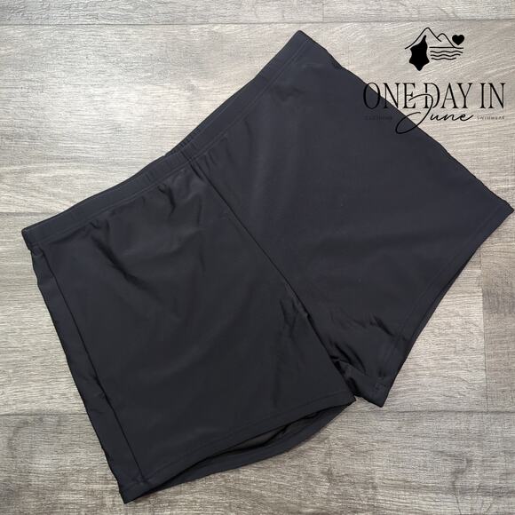 Yonique Boyshort Bikini Bottom Size L - Picture 1 of 4